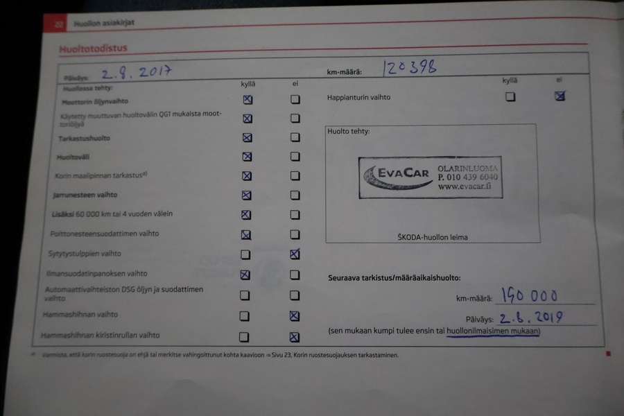 Skoda Octavia vaihtoauto