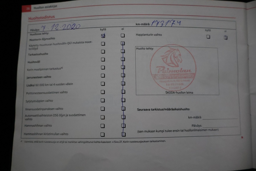 Skoda Octavia vaihtoauto