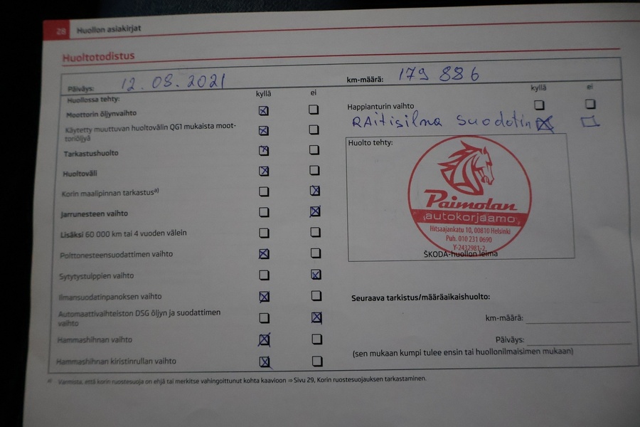 Skoda Octavia vaihtoauto