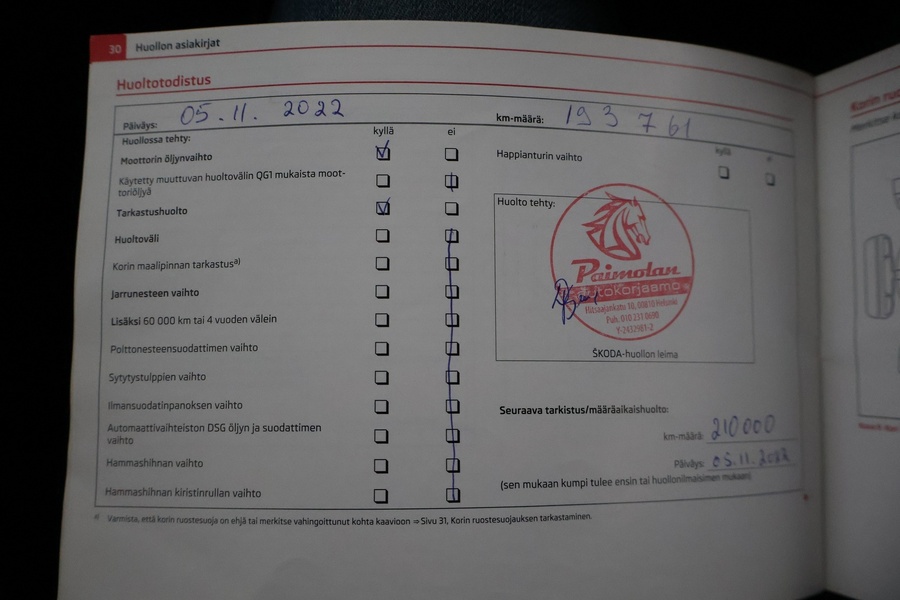 Skoda Octavia vaihtoauto