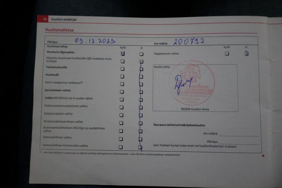 Skoda Octavia vaihtoauto