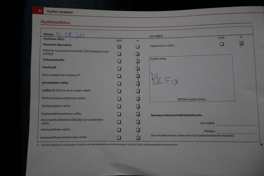 Skoda Octavia vaihtoauto