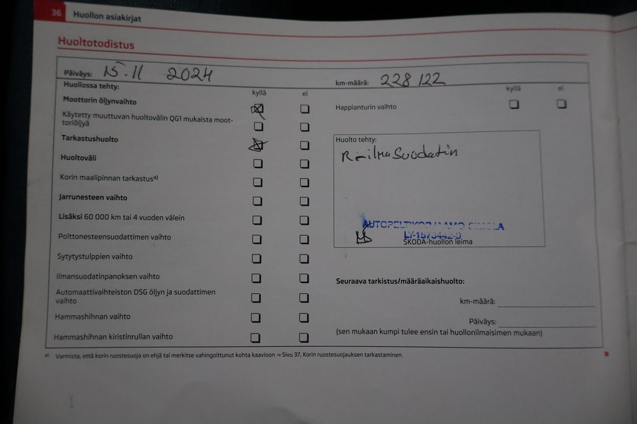 Skoda Octavia vaihtoauto