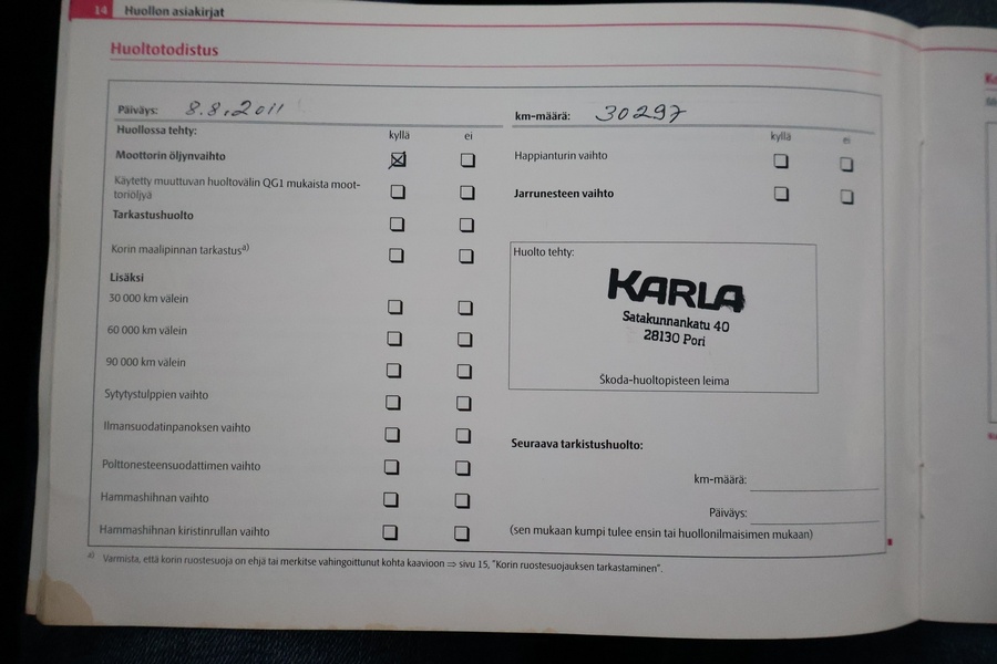 Skoda Octavia vaihtoauto