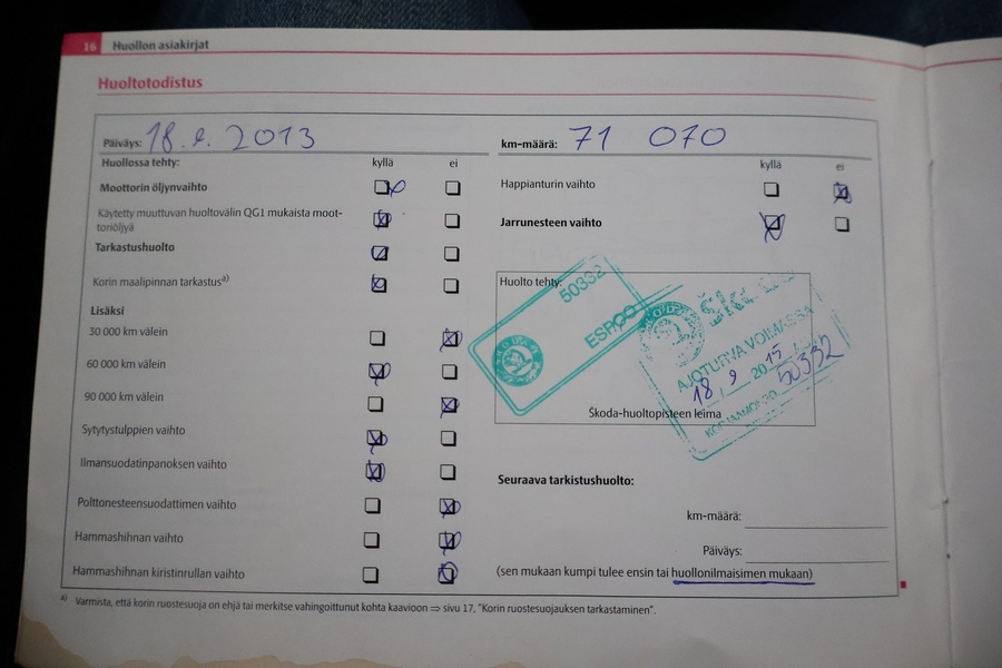 Skoda Octavia vaihtoauto