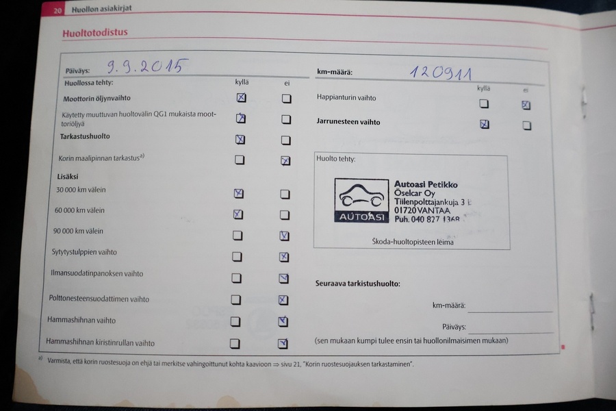 Skoda Octavia vaihtoauto