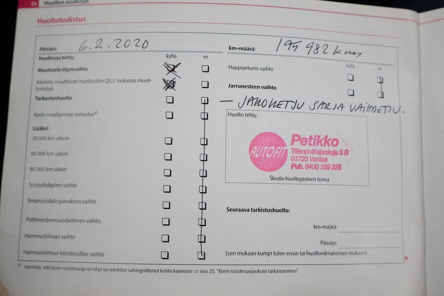 Skoda Octavia vaihtoauto