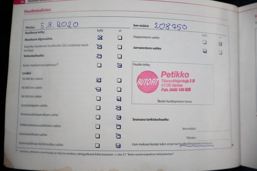 Skoda Octavia vaihtoauto