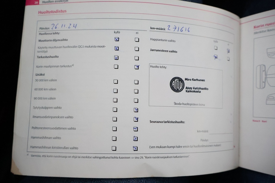 Skoda Octavia vaihtoauto