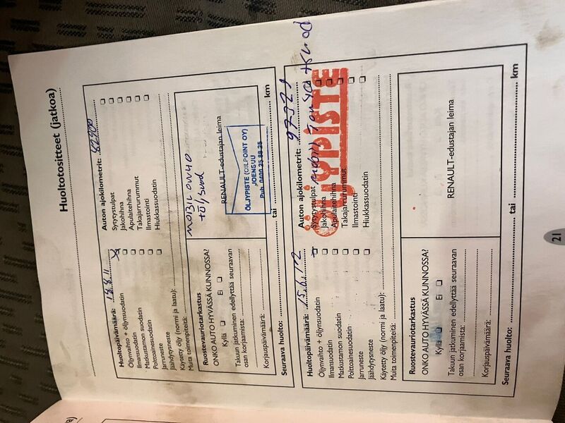 Renault Scénic vaihtoauto