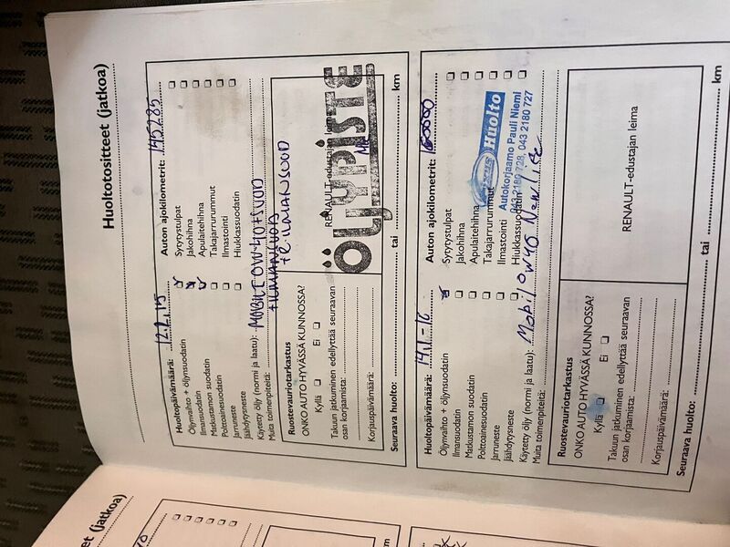 Renault Scénic vaihtoauto