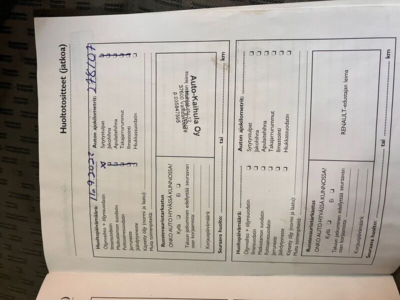 Renault Scénic vaihtoauto