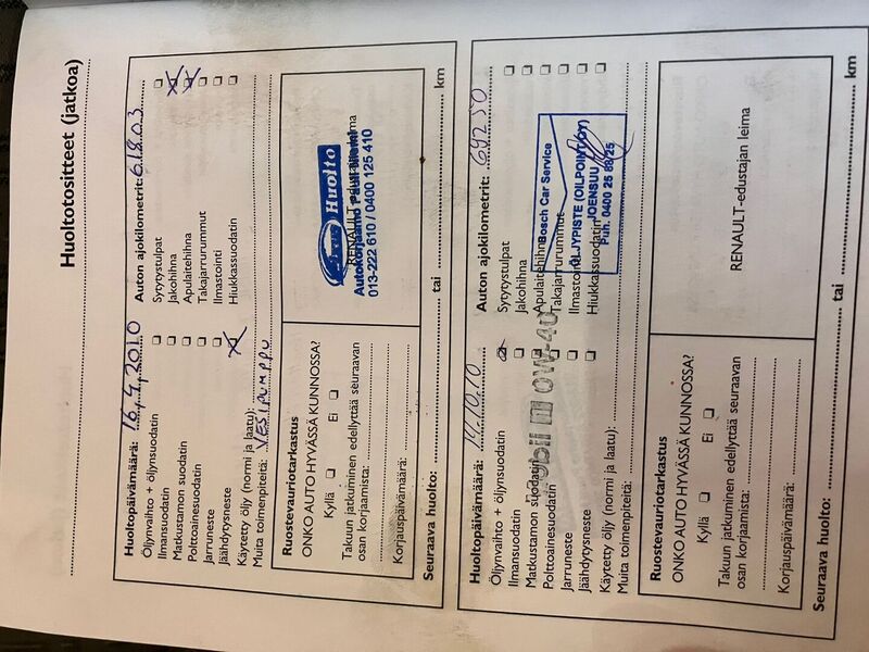 Renault Scénic vaihtoauto