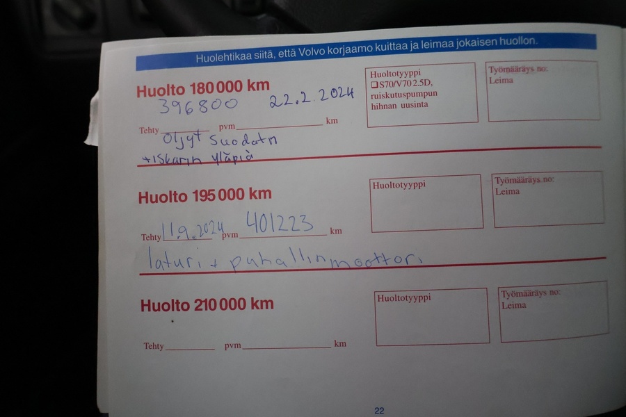 Volvo S70 vaihtoauto