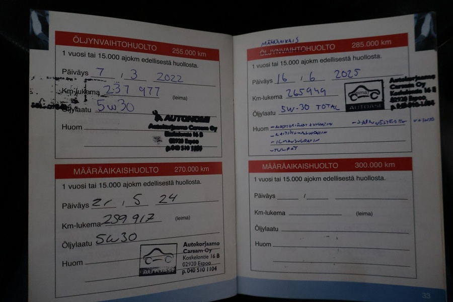 Toyota Avensis vaihtoauto