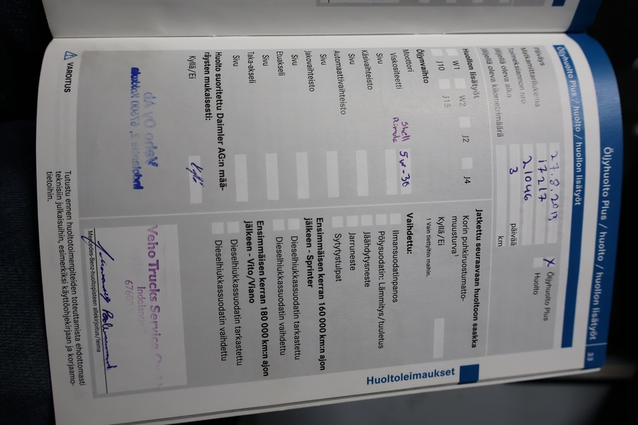 Mercedes-Benz Sprinter vaihtoauto