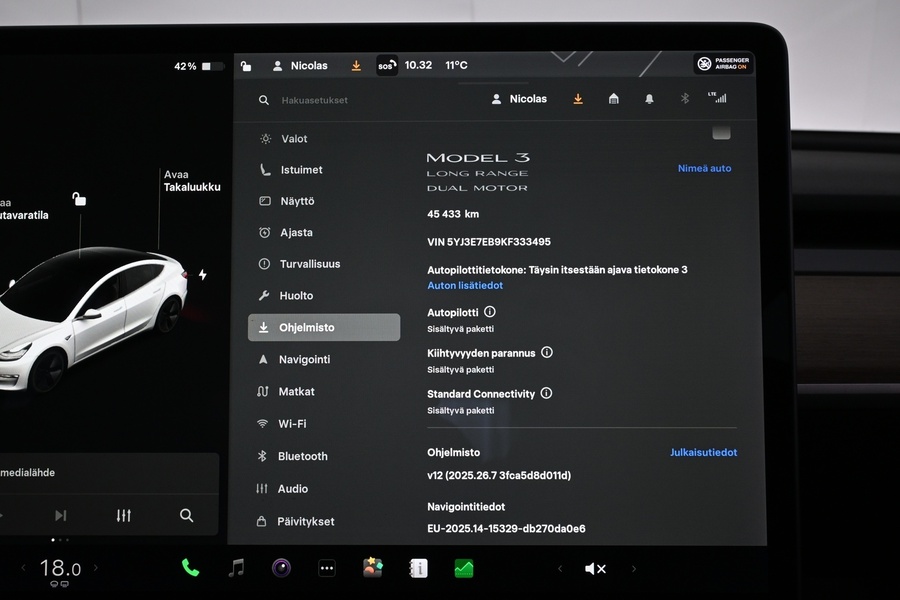 Tesla Model 3 vaihtoauto
