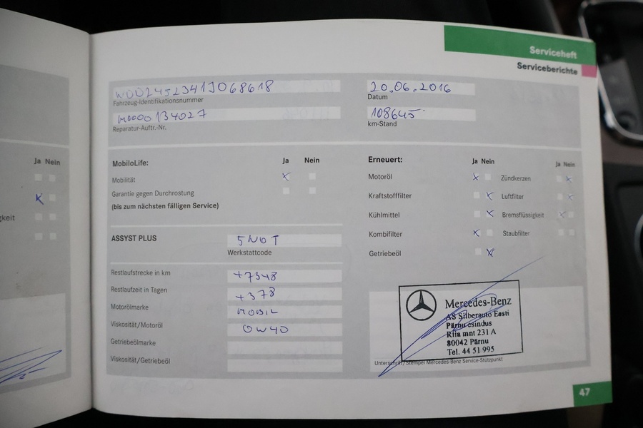 Mercedes-Benz B vaihtoauto