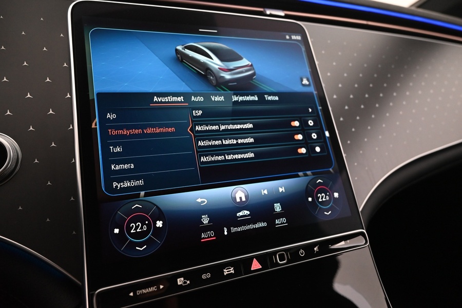 Mercedes-Benz EQE vaihtoauto