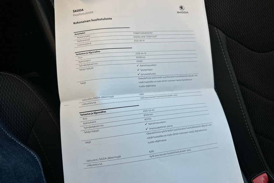Skoda Kodiaq vaihtoauto