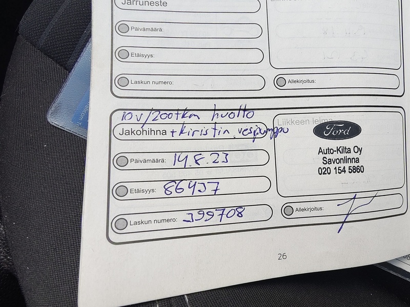 Ford Fiesta vaihtoauto
