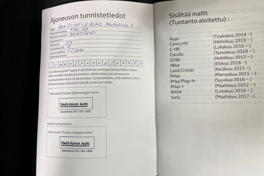 Toyota RAV4 vaihtoauto