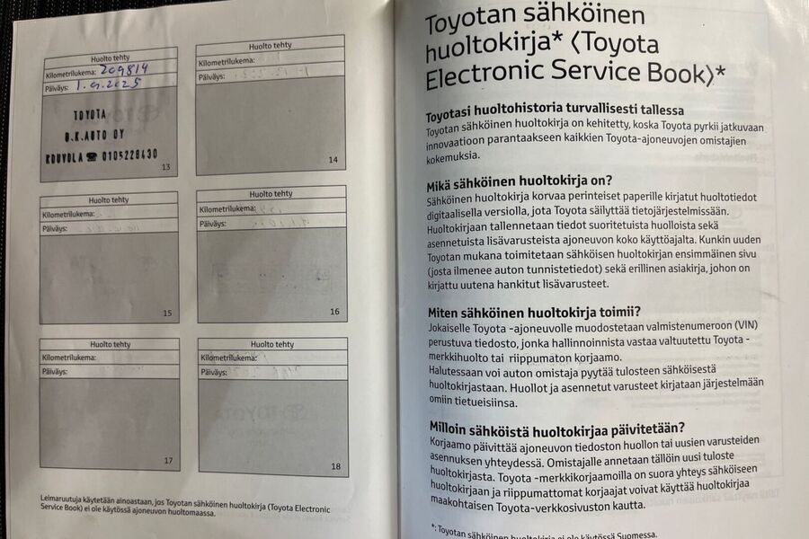 Toyota Avensis vaihtoauto