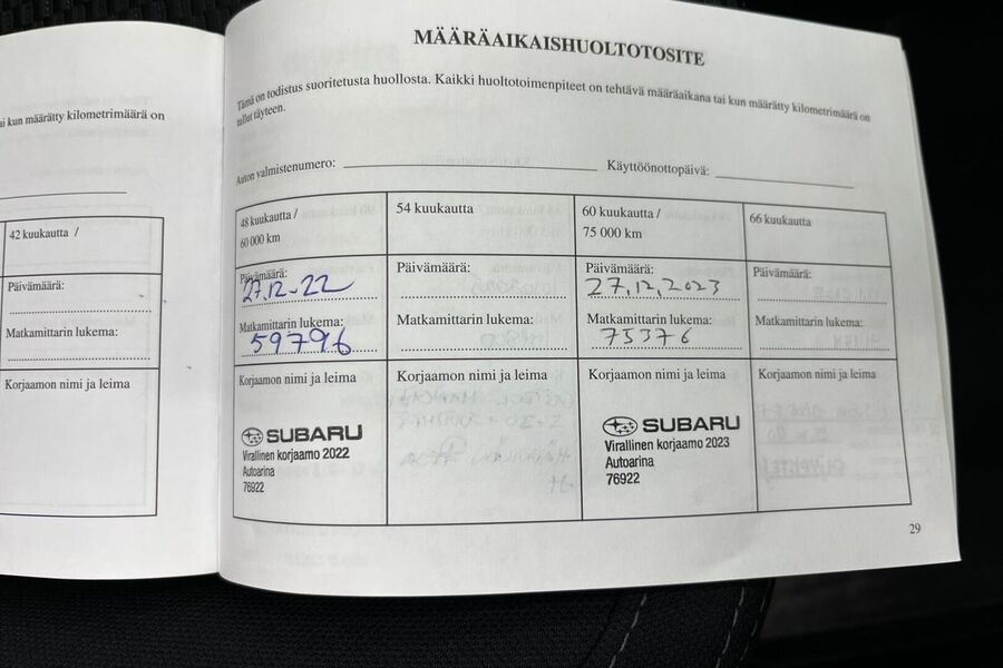 Subaru Forester vaihtoauto