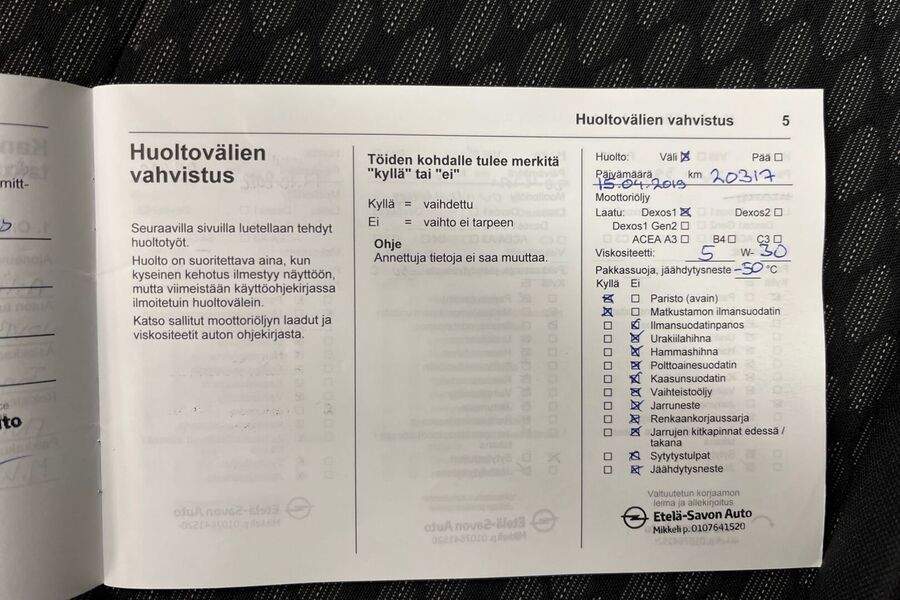 Opel Astra vaihtoauto