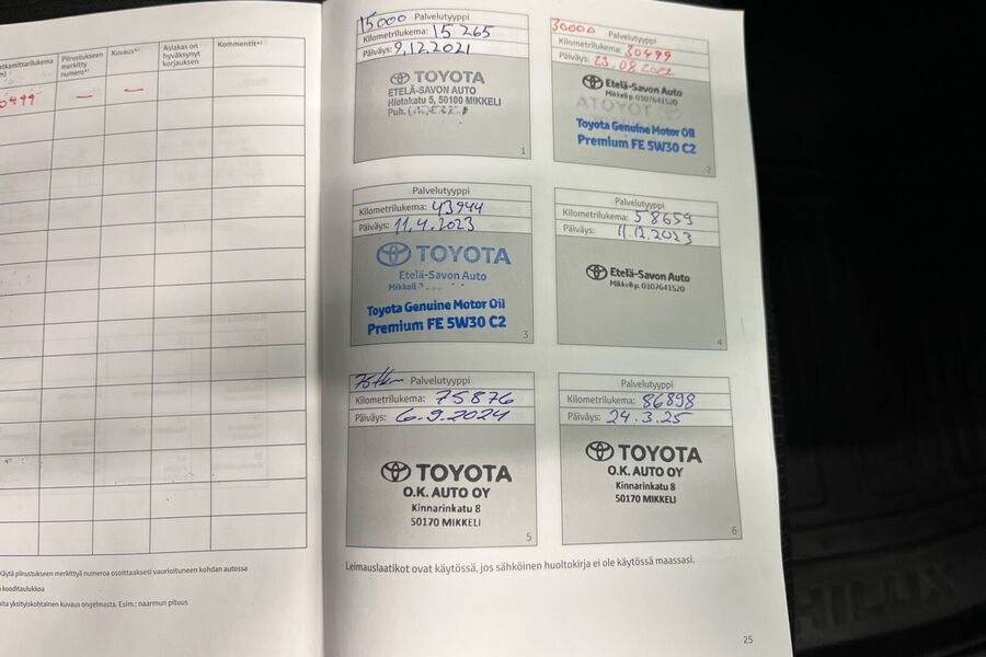 Toyota Hilux vaihtoauto