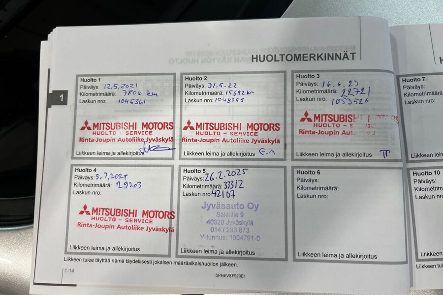 Mitsubishi Outlander PHEV vaihtoauto