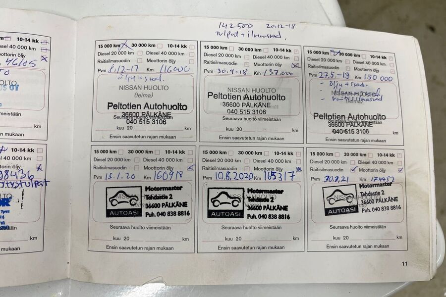 Nissan Primera vaihtoauto