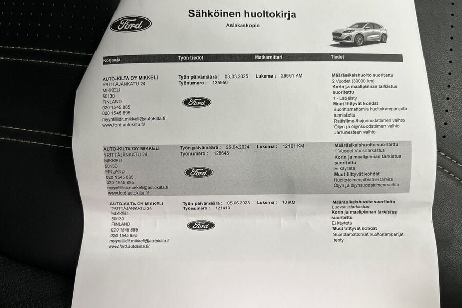 Ford Kuga vaihtoauto