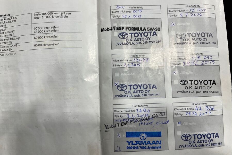 Toyota Verso-S vaihtoauto