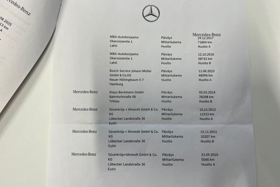 Mercedes-Benz E vaihtoauto