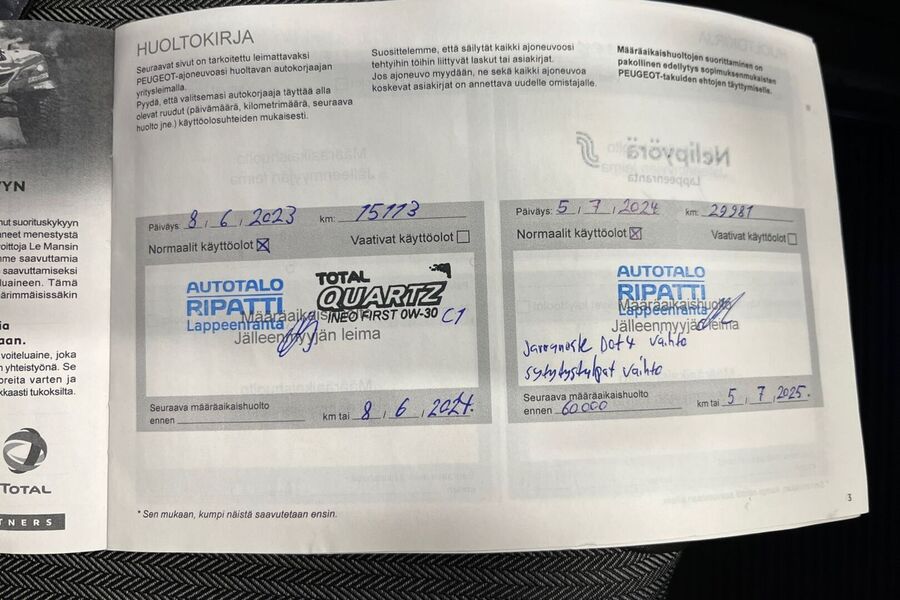 Peugeot 3008 vaihtoauto