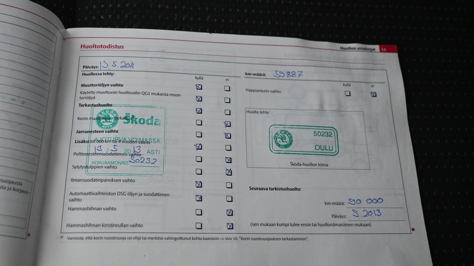 Skoda Superb vaihtoauto