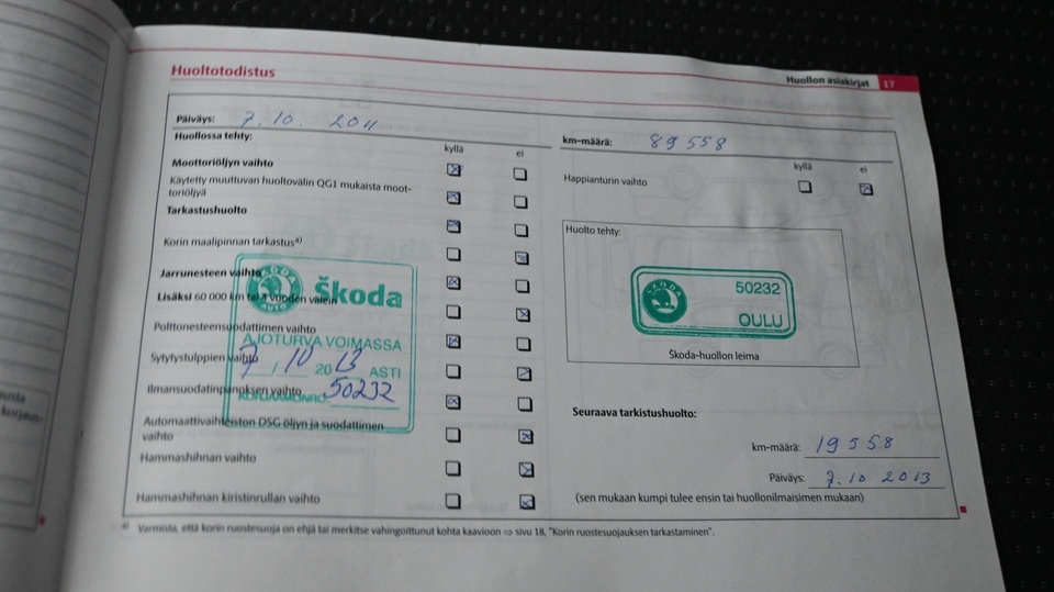 Skoda Superb vaihtoauto