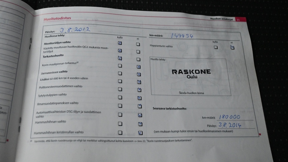 Skoda Superb vaihtoauto