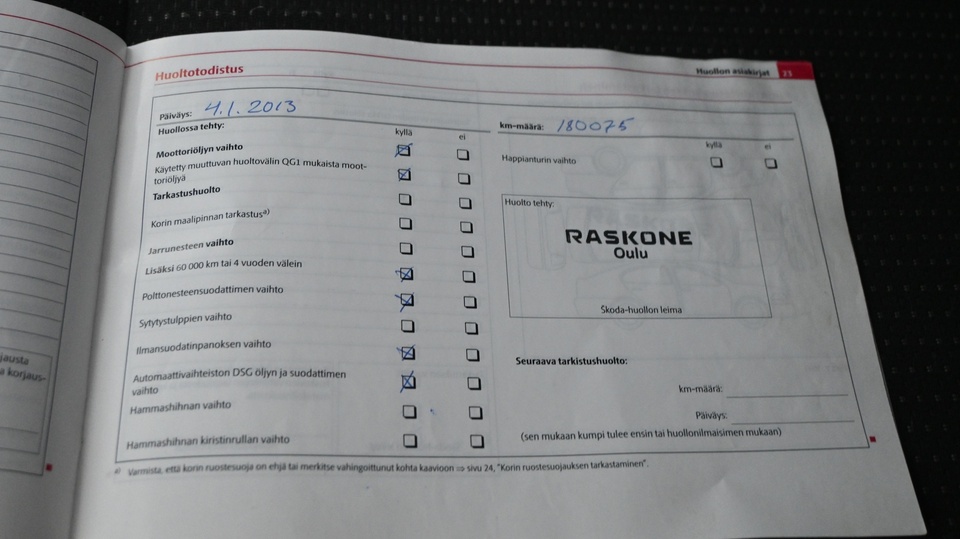 Skoda Superb vaihtoauto