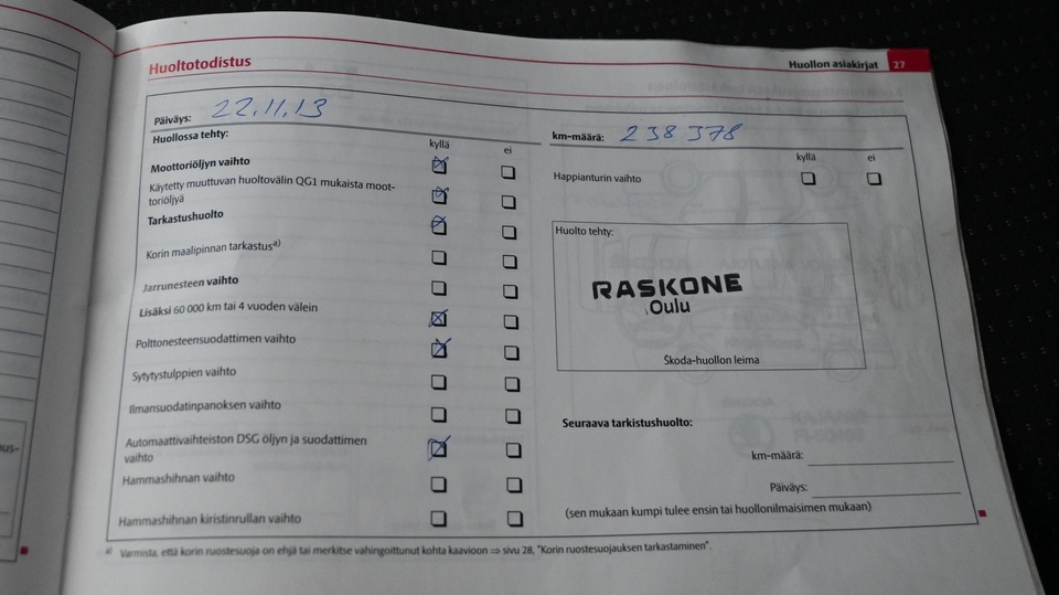 Skoda Superb vaihtoauto