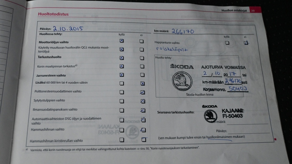 Skoda Superb vaihtoauto