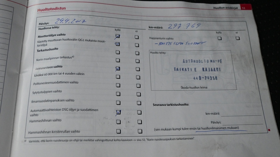 Skoda Superb vaihtoauto