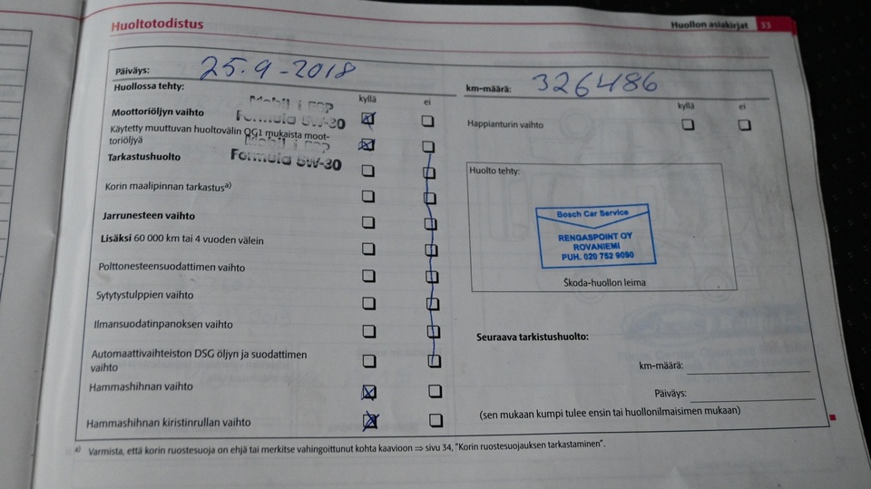 Skoda Superb vaihtoauto