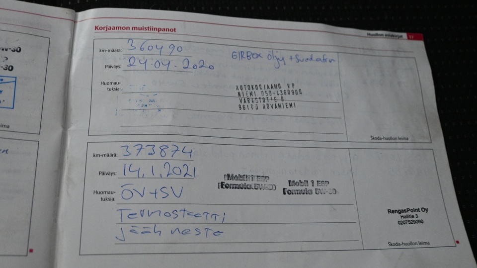 Skoda Superb vaihtoauto