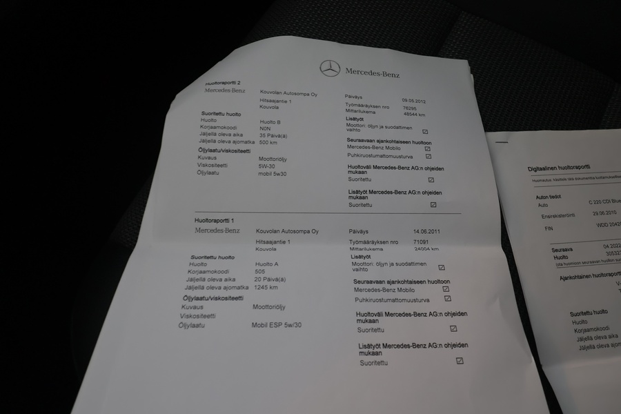 Mercedes-Benz C vaihtoauto