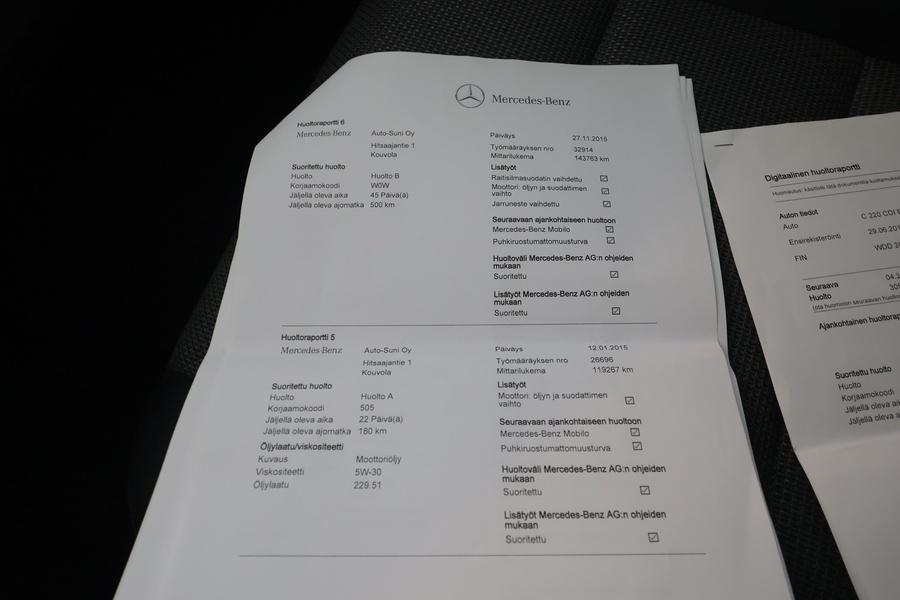 Mercedes-Benz C vaihtoauto