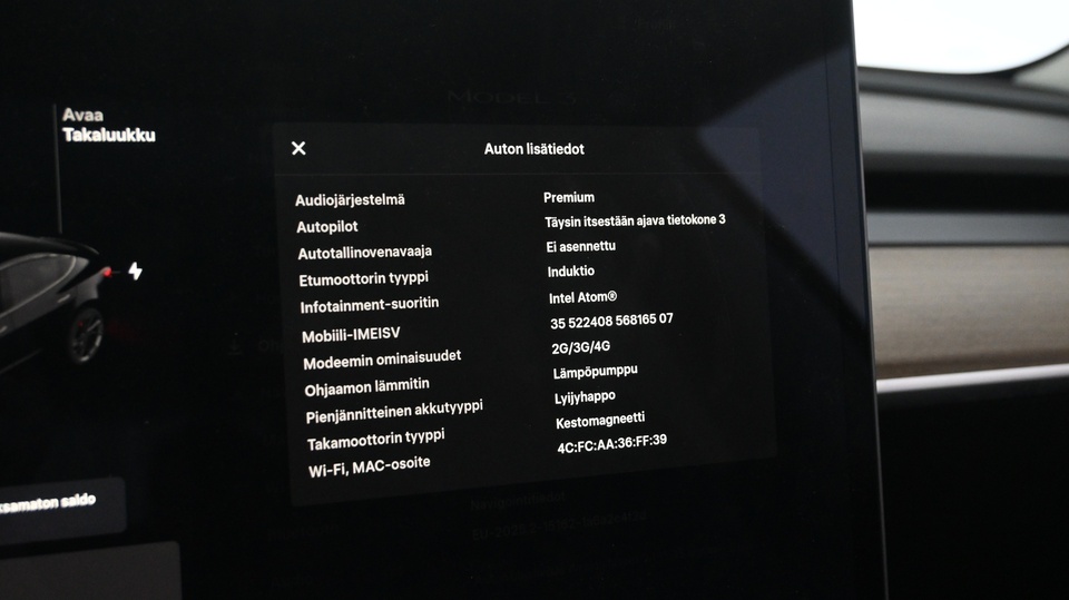 Tesla Model 3 vaihtoauto