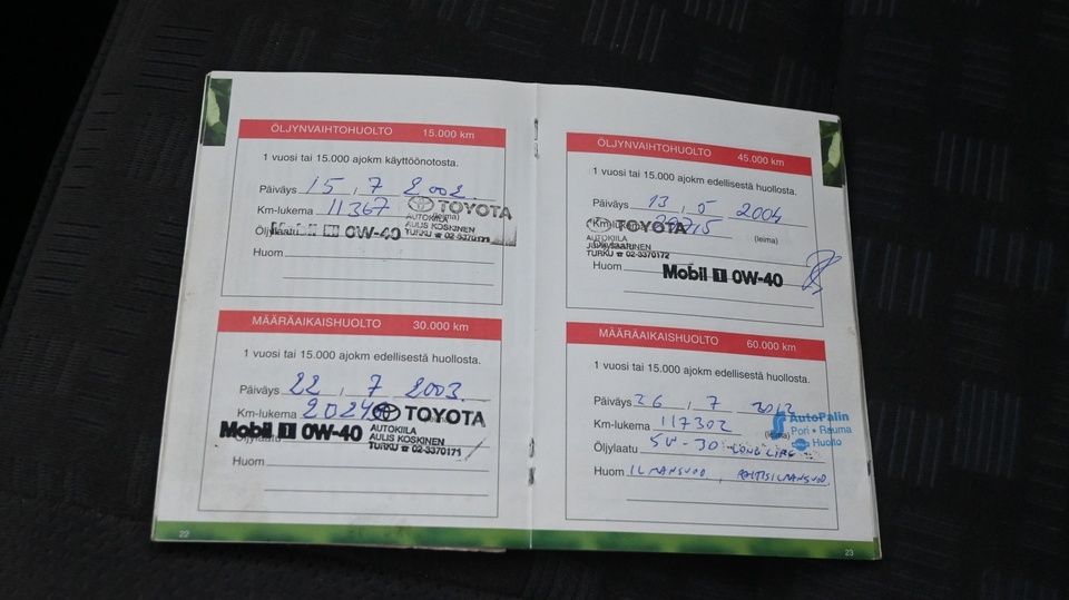 Toyota Avensis vaihtoauto