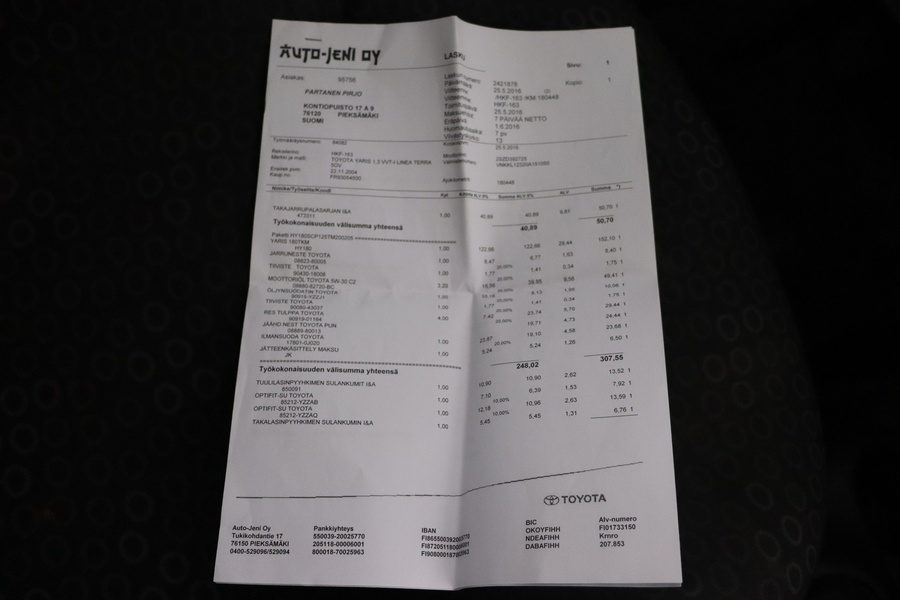 Toyota Yaris vaihtoauto